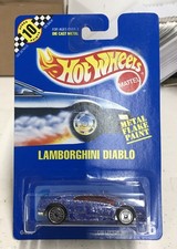 Hot Wheels Mattel 1990 Lamborghini Diablo - 0460 New Sealed 176
