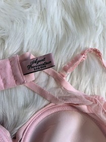 Agent Provocateur Pink Purple Ruffle Bra 34B & Ouvert Set M NWOT Genuine France