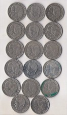 SUECIA. LOTE DE 17 MONEDAS DIFERENTES DE 1 CORONA