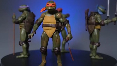 NECA Ninja Turtles 1990 Movie TMNT Teenage Toys Mutant 7