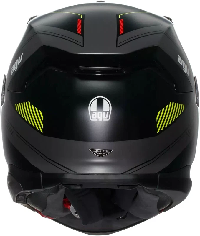 AGV K7 Kyber Black Fluo Yellow, photo 5 of 7