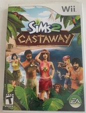 The Sims 2: Castaway (Nintendo Wii, 2007) CIB Complete with Manual - Tested