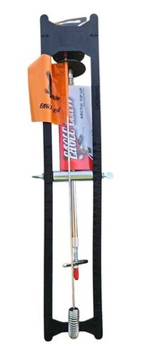 EAGLE CLAW  Ice Fishing Artic Tip-Up (ATIPUP) Orange Warning Flag Pre-Lubed