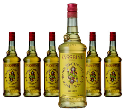 6 x Fassbind Honig-Chrüter Schälle-Bur