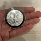 2019 - 1 oz American Silver Eagle Coin Brilliant Uncirculated ASE in capsule
