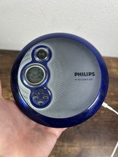 Philips 45 Seconds ESP Portable CD Player AX2420/17 - Blue Tested Works