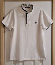 Roberto Cavalli Men's Classic Short Sleeve Polo BIANCO Size L