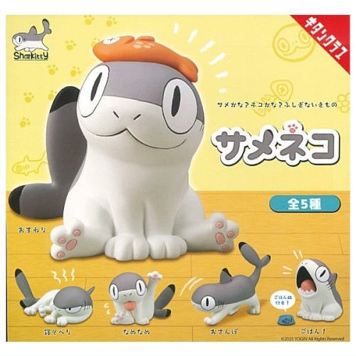 Yogin Shark Cat Figure Series Kitan Club 2-Inch Mini-Figure - Picture 1 of 6