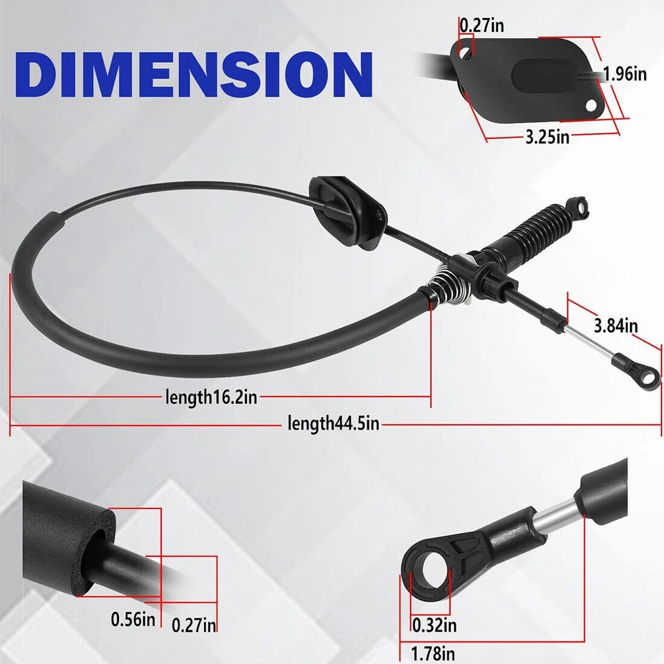 Cable de cambio de palanca de cambios para Honda Passport, Isuzu Rodeo/Amigo 1998-2004 8-97124-855-3 Foto 2 de 4