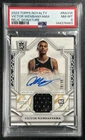 VICTOR WEMBANYAMA PSA 8 2023 TOPPS ROYALTY COLL ROOKIE JERSEY RELIC AUTO 70/99