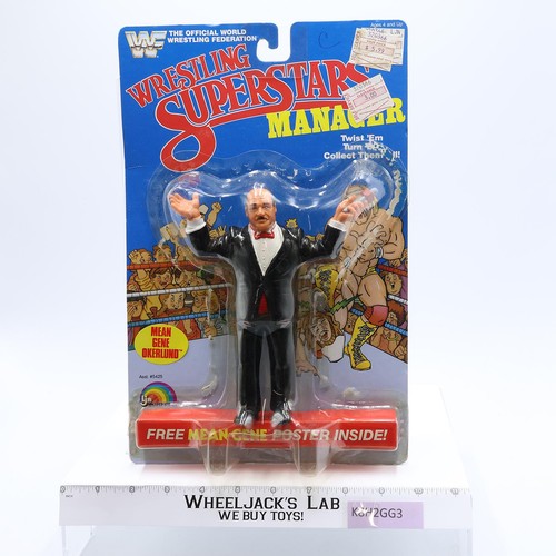 Mean Gene Okerlund Wrestling Superstars WWF 1985 L...