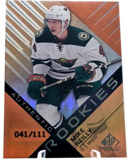 2015-16 SP GAME USED HOCKEY MIKE REILLY #153 ROOKIE CARD /111. rookie card picture
