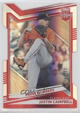 2022 Panini Elite Extra Edition Prime Numbers B Die-Cut /152 Justin Campbell 0c6