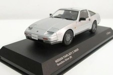 KYOSHO 1/43 Nissan Fairlady Z 300ZR HZ31 Silver Coupe 1984 Model Car