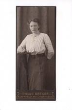 CDV Foto Feine Dame - Elberfeld 1900er