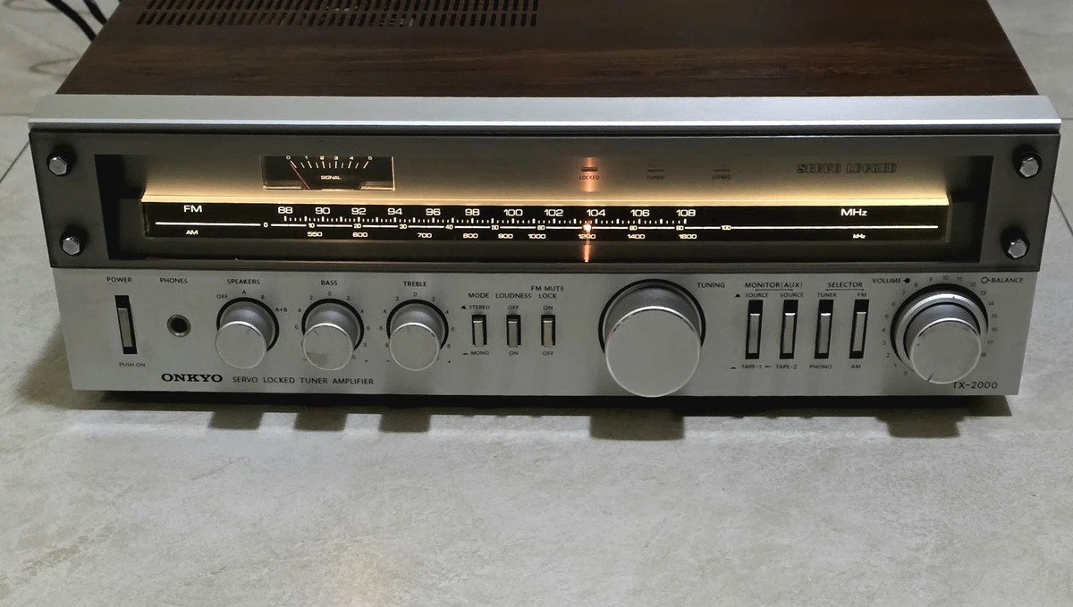 ONKYO RADIO (作動品/1960年代製） オンキョー ONKYO 真空管ラジオ ラジオ レトロ家電 ビンテージ
