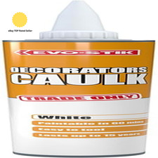 Decorators Caulk, Low-Movement Crack and Gap Filler, Fast-Drying, Can Be Overpa