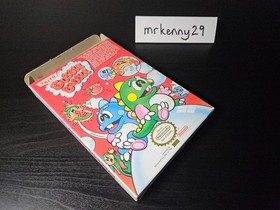 Bubble Bobble 1 (Nintendo NES, 1988) with Box and Manual