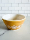 Vintage Pyrex #401 Harvest Gold Mixing Bowl 1.5 Pt Nesting Bowl 5.75" Dia USA