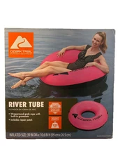 Ozark Trail River/Pool Inflatable Durable 39" Tube Float PINK SEALED