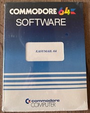 Commodore 64 SOFTWARE - EASYMAIL 64, OVP/BOXE...