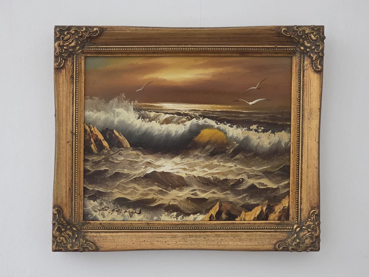 油画帆布航海艺术绘画| eBay
