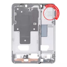 Mid-Frame Housing For Samsung Galaxy S22 5G International Version White