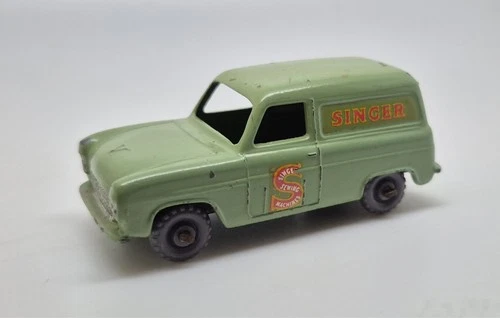 VINTAGE 1956 LESNEY DIECAST MATCHBOX #59 - FORD THAMES VAN SINGER