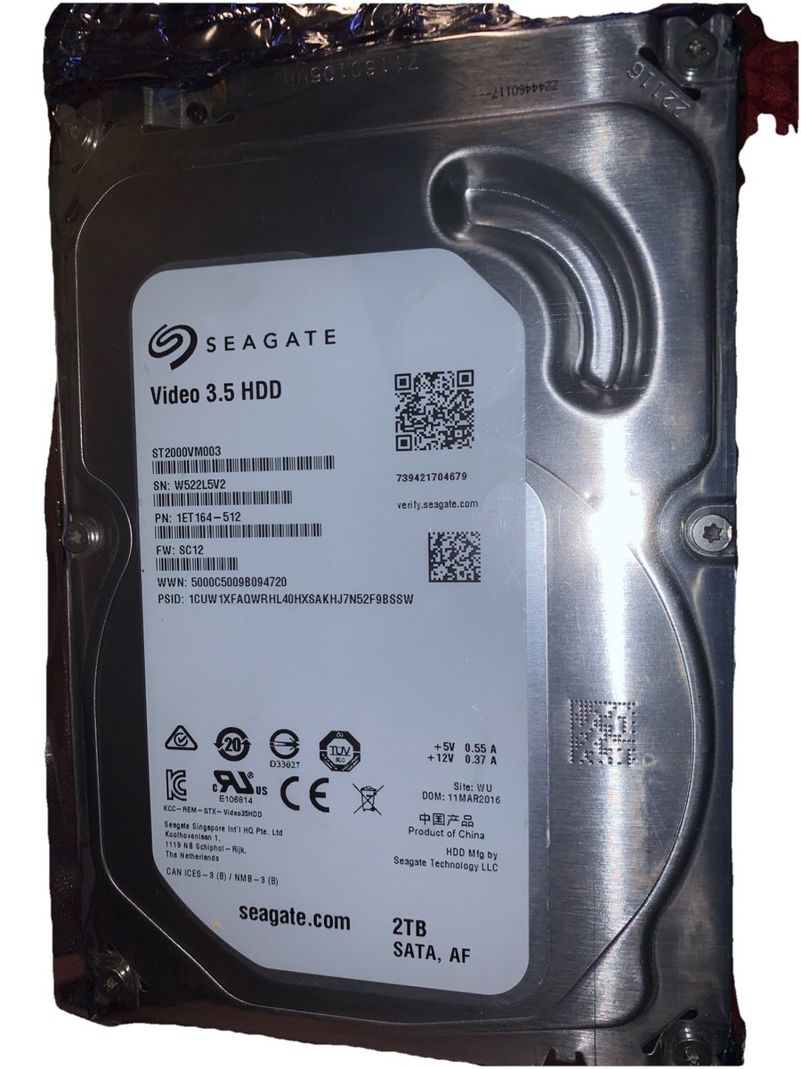 Seagate Video HD 2TB 3.5