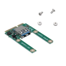 5V Mini PCI-E To USB 2.0 Converter Expansion Adapter Card USB A Female Interface