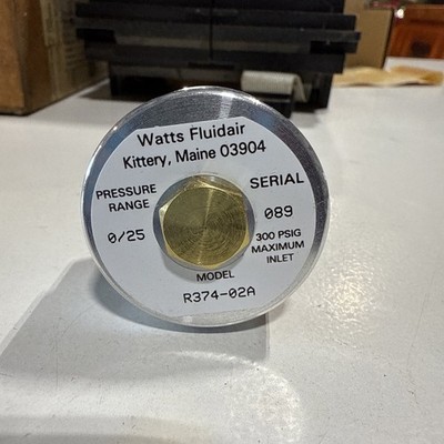 Watts/AirCom Pneumatic R374-02A Miniature Pressure Regulator