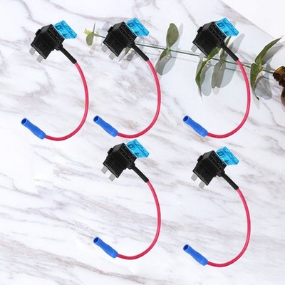 5 PCS Fuse Adapter for Car Fuses Automotive Kit Automobile Holder