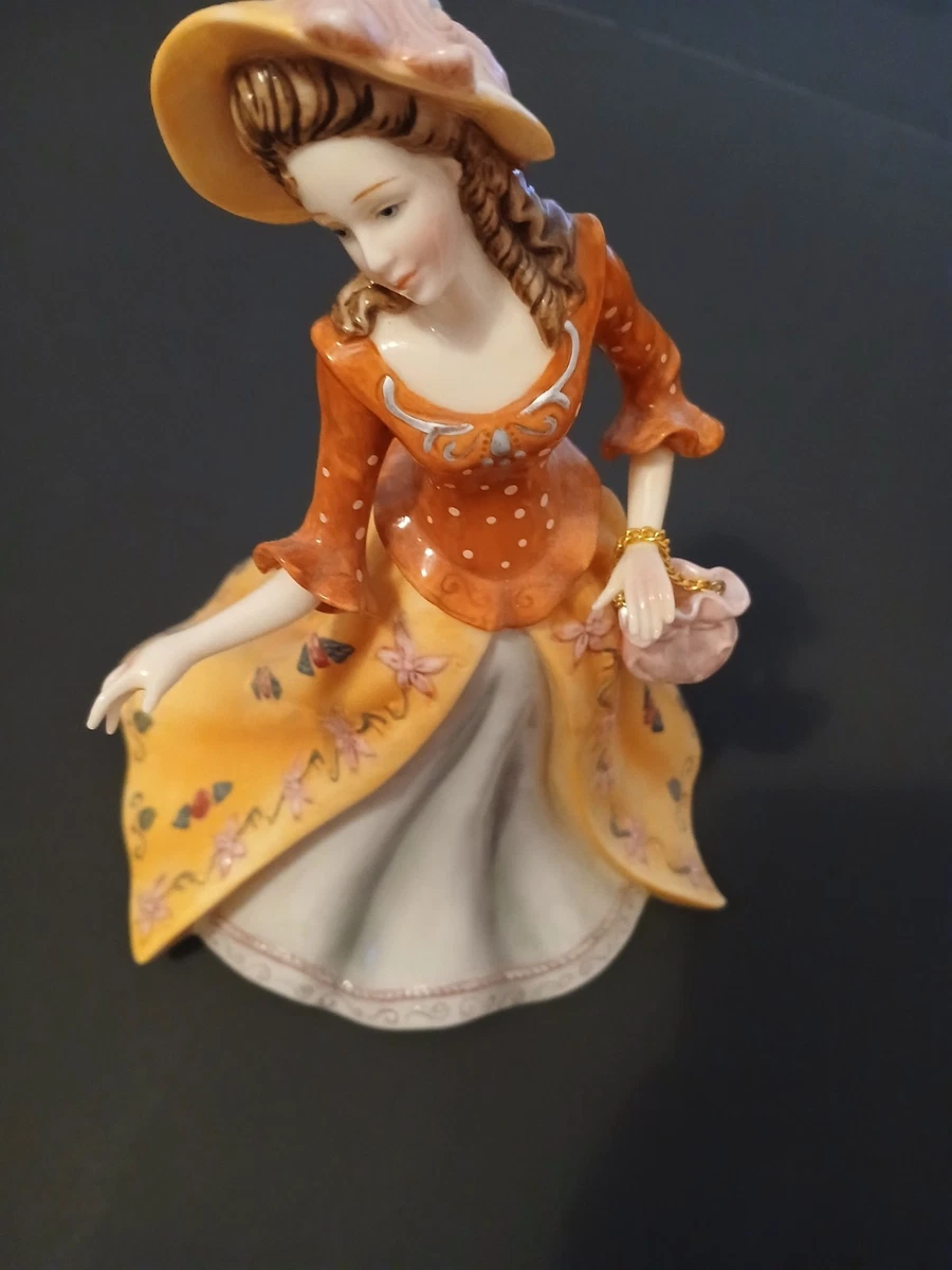 Victorian Woman Figurine In Occupied Japan Collectibles for sale