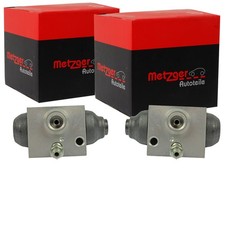 2x METZGER RADBREMSZYLINDER passend für CITROËN C1 PEUGEOT 108 TOYOTA AYGO