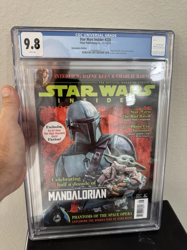 Star Wars Graded CGC 9.8 Mandalorian 1/1 Only One BOBA FETT 🔥 Only One ,