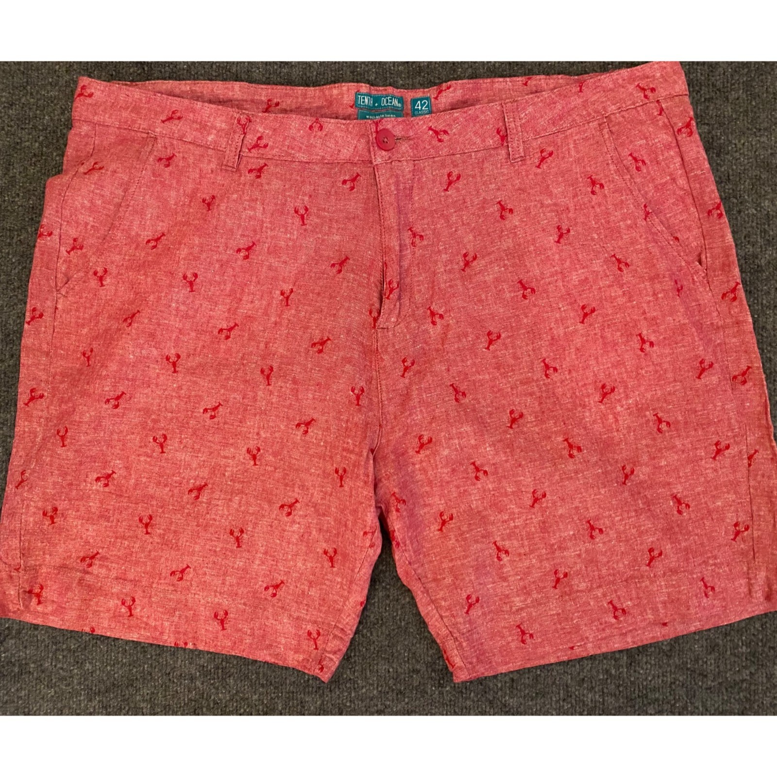 Tenth + Ocean Men's 42 Washable Linen 8