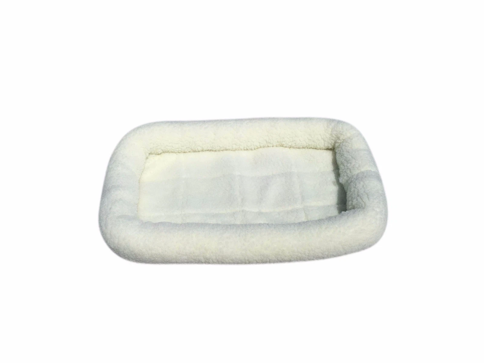 Cozy Pet Bed Padded Fleece Faux Fur Machine Washable M 36" x 23" Medium Dog Cat