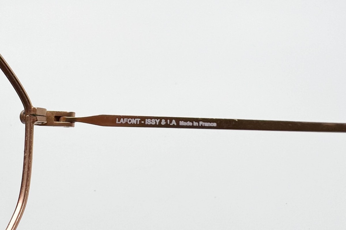 +3.50 Lafont ISSY & LA Comment ラフォン 老眼鏡 Lafont ISSY & LA Comment +3.50 ラフォン ブラウンデミ 老眼鏡 良品