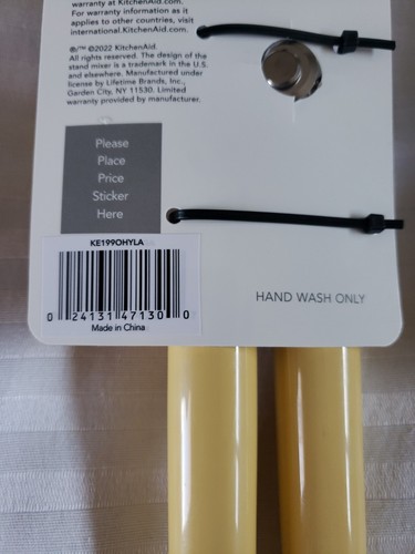KITCHENAID (LOT OF 3) YELLOW Turner & Basting Spoon Set/Multifunction Can Opener - Picture 3 of 13