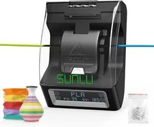 SUNLU 1.75mm Filament Connector with 200Pcs PTFE Sleeve FC01 Up to 240℃ PETG ABS