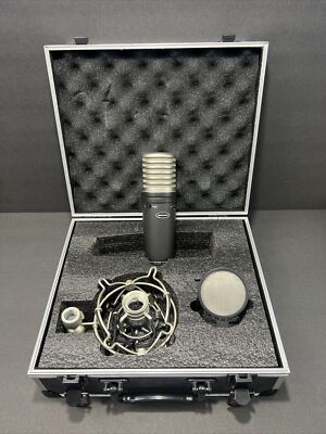 Samson Mtr231 Multi-Pattern Condenser Microphone With Filter Shock Mount & Case
