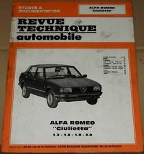Revue technique Alfa Romeo GIULIETTA