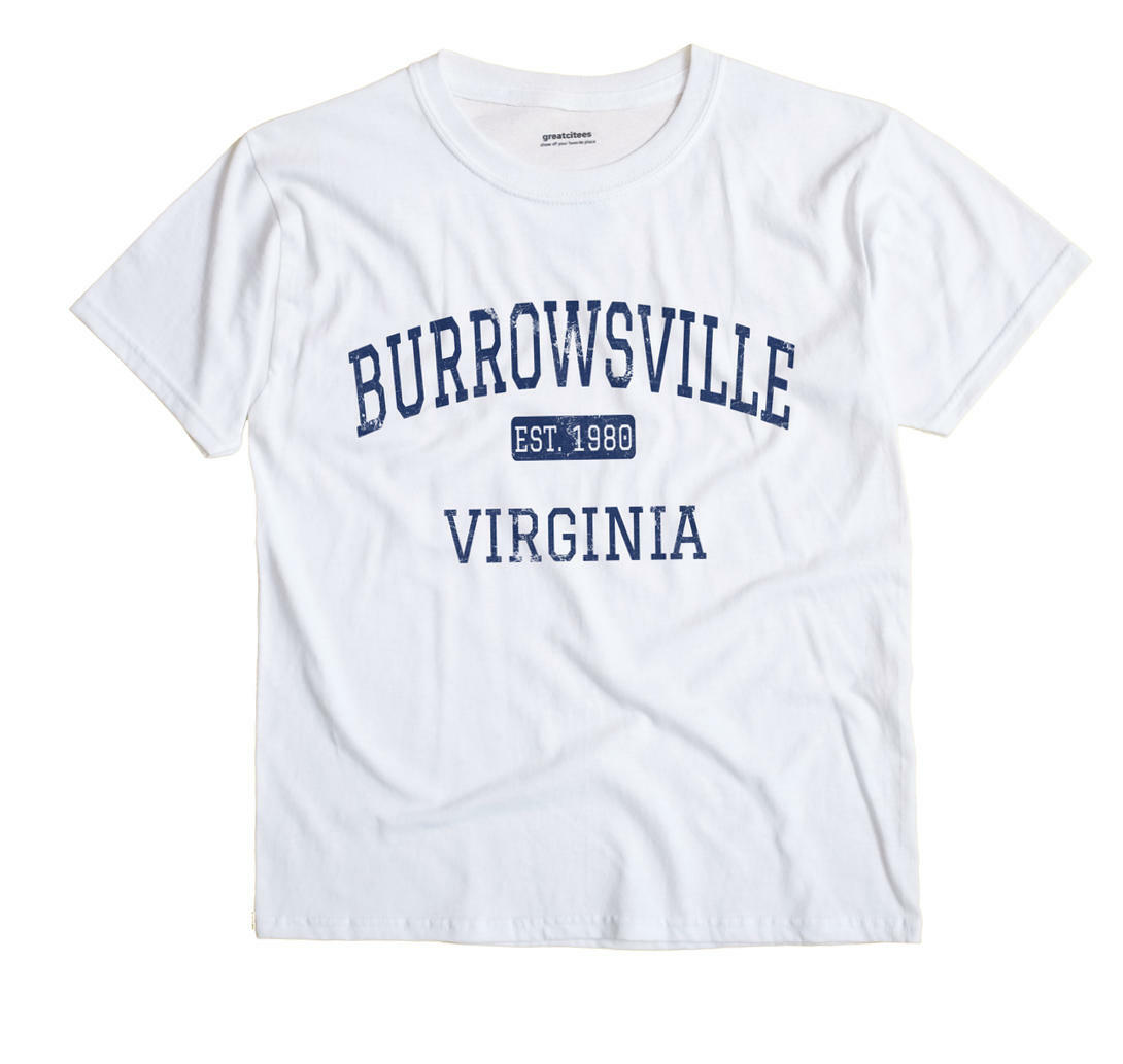 Burrowsville Virginia VA TShirt EST eBay