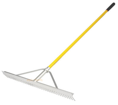 Roughneck GROß 36''/3ft Aluminium Landschaft/Landschaftsbau Garten Rechen 68636