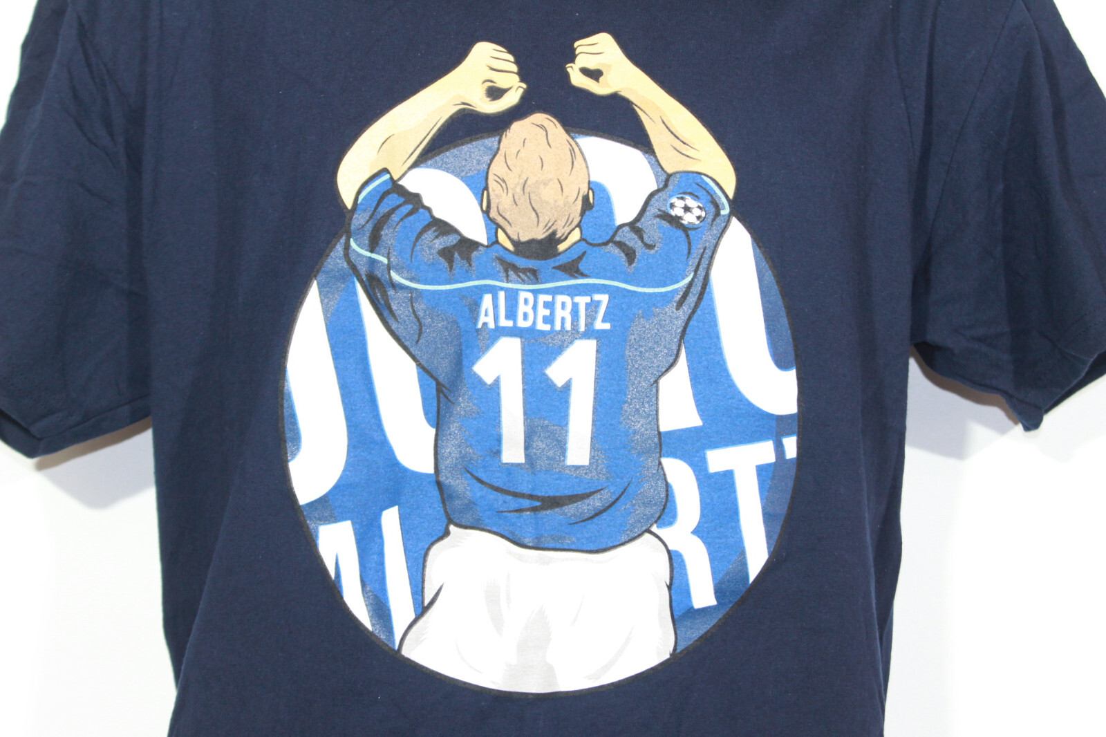 ALTRA T shirt uomo Jorg Albertz XL blu 10 il martello ogni altro sabato