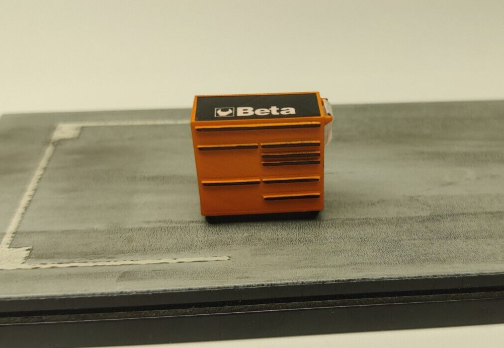 Tool chest cassettiera attrezzi accessori modellismo 1/43 1/24 1/20 1/18 diorama foto 3