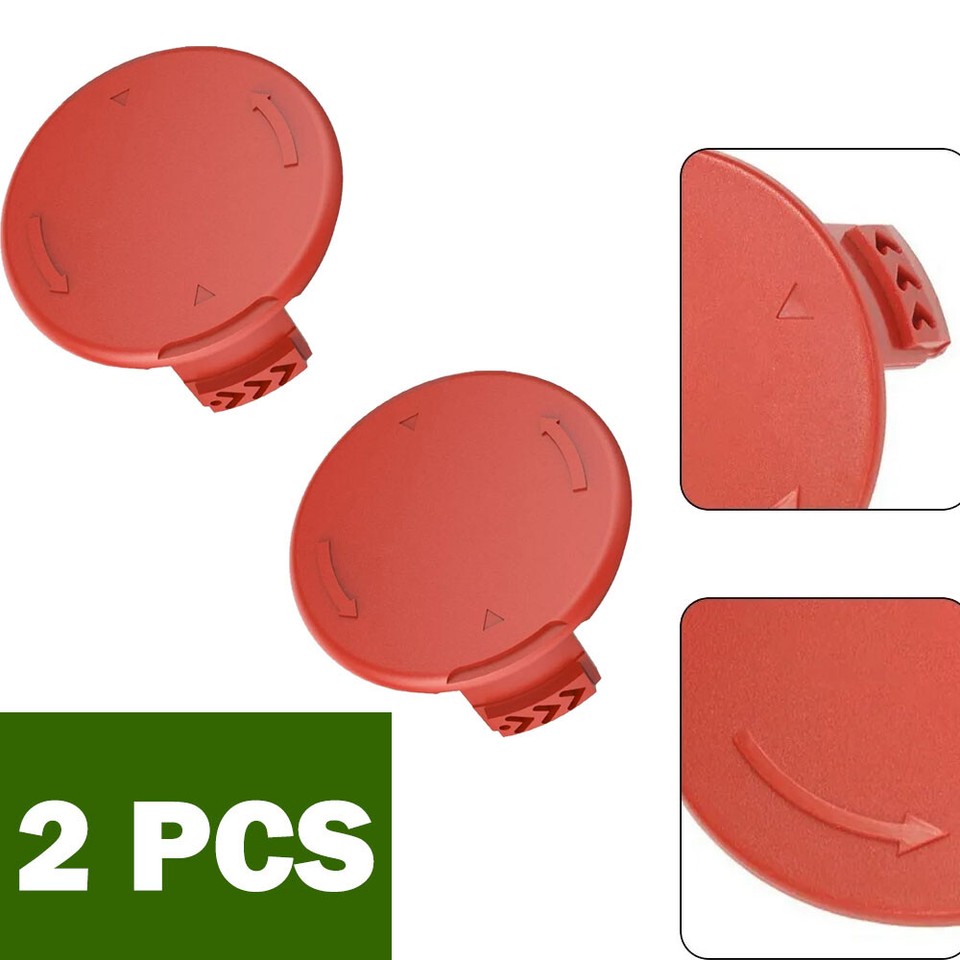 2 Stück Spulenkappen Für Hyper Tough Rasentrimmer – Ersatz Für HT18, HT19, HT10 Modelle