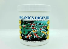 Organics Digester Bacteria Reduce Sludge Ammonia Nitrite Pond treats 55,000 gal