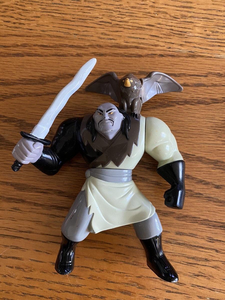 McDonalds Happy Meal 1998 Disney Mulan Shan-Yu Villain #4 Action