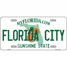 Florida City Florida Metal Sign